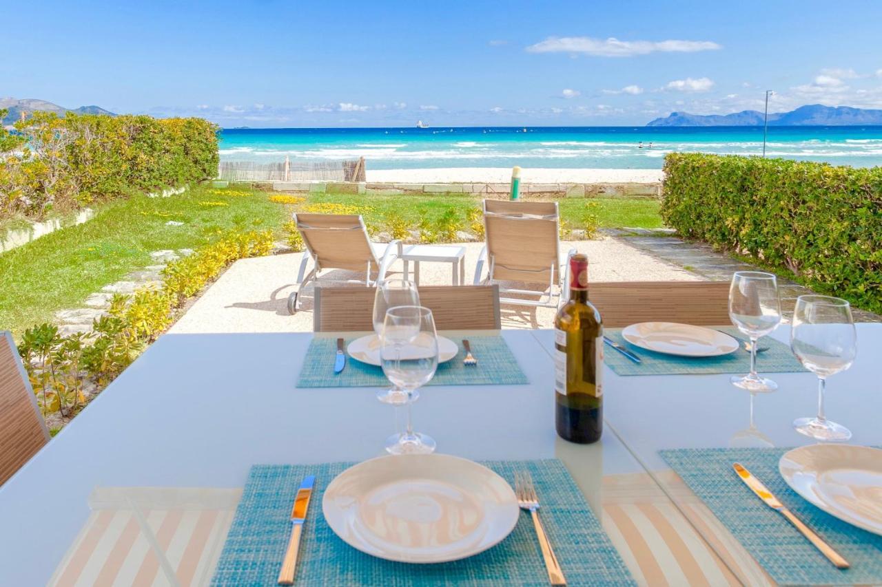 Beachfront Villa Socias Playa By Sealand Villas Playa de Muro  Exterior foto